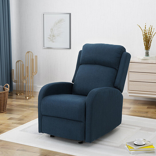 Ava Fabric Rocking Recliner